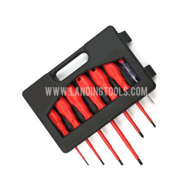 7 Piece  VDE 1000 V Electric Insulated Screwdriver Set   310109
