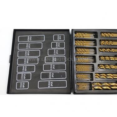 99 Piece Twist Drills Set With Titanium Nitride Coated   P10103