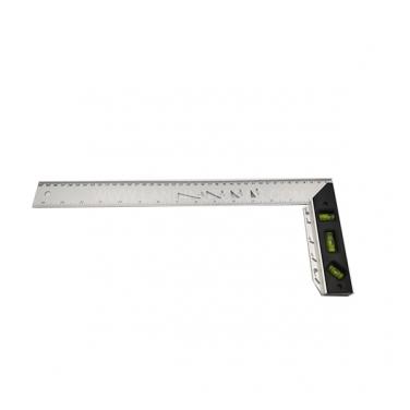 Aluminium L Type Ruler Try Square With Vials 	573003