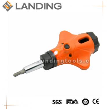 7-IN-1 LED Ratchet Screwdriver And Bits Set   644101