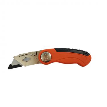 Industrial Grade Folding Utility Knife Include 3pcs Blades  386011