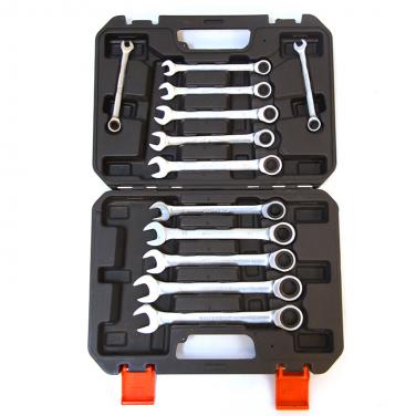12pcs  Flexible Ratchet Combination Wrench   701507