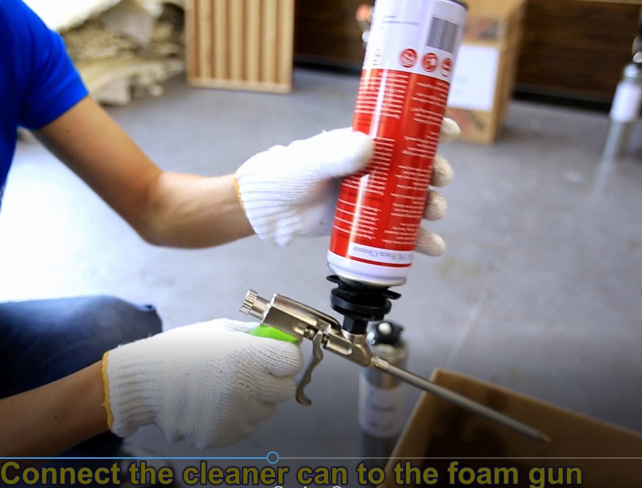 GORVIA®  GM-Item-C  Series PU Foam Cleaner