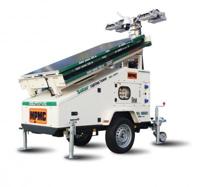 7m High Solar LED Lighting Tower