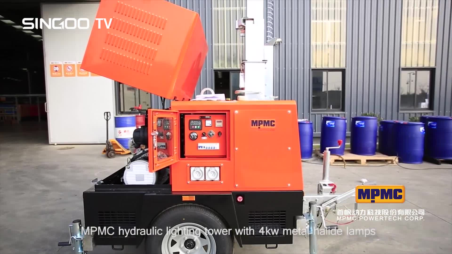 DC Hydraulic Light Tower