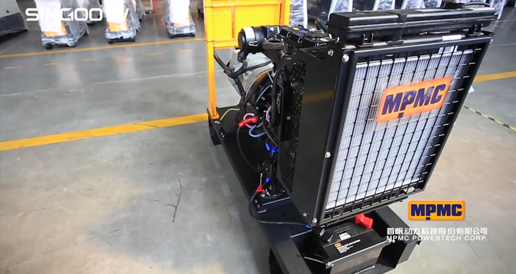 Perkins Open Diesel Generator