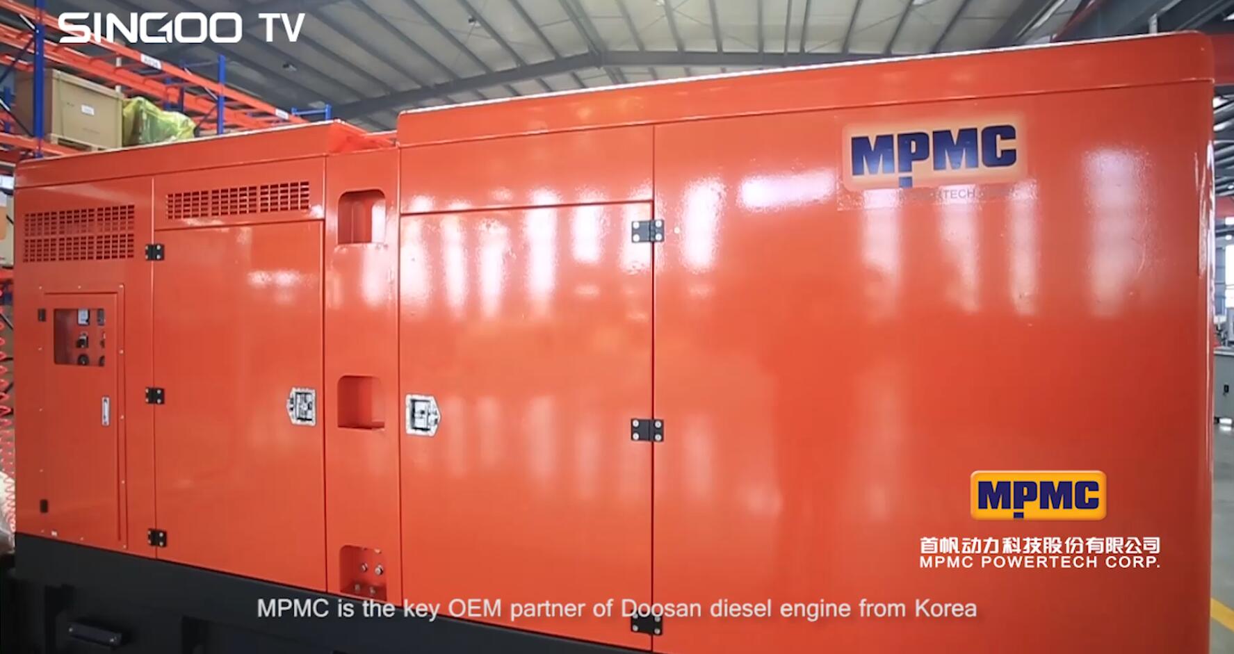 Doosan Silent Diesel Generator