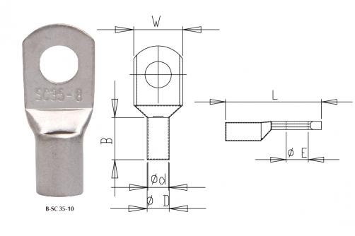 B-SC Copper Tube Terminals