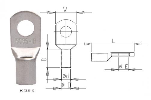 SC-XB Copper Tube Terminals