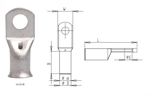 GC Copper Tube Terminals