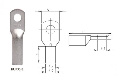 HUP Copper Tube Terminals
