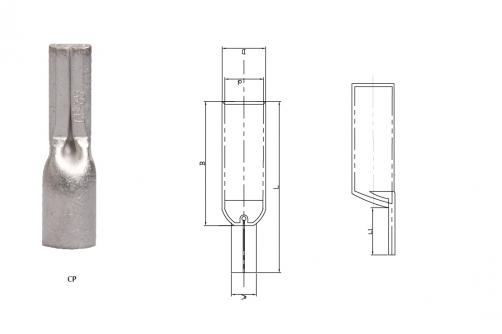 CP Flat Copper Tube Terminals