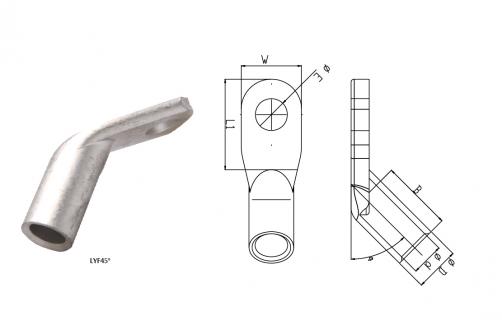 LYF45° Copper Tube Terminals