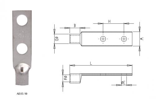 AD Copper Tube Terminals