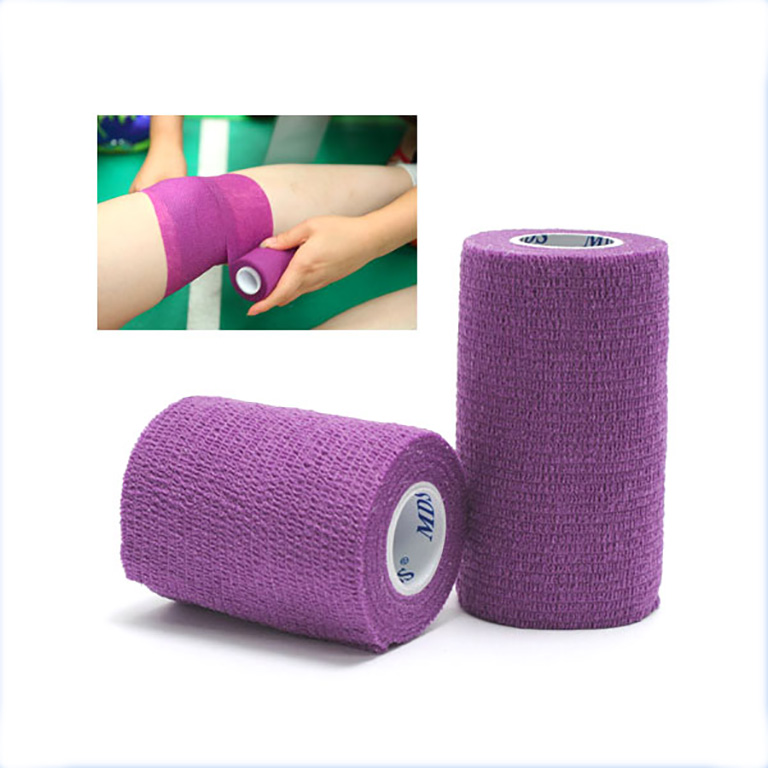 Medical Therapeutic Latex 6＂*5yards Cohesive Bandage For Sale Medsport