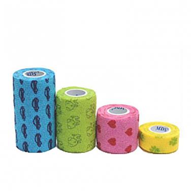 Soft Flexible Printed Vet Wrap Bandage(CE Approved)