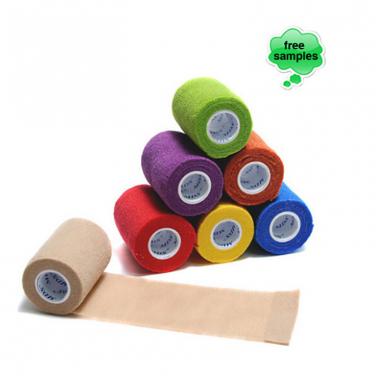 Hospital Disposable 3＂*5 yards Latex Free Cohesive Bandage