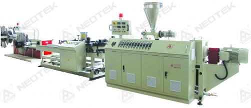 Single Layer Corrugated Pipe Extrusion Line