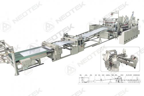 ABS Single Layer, Multi-Layer Composite Sheet Extrusion Line