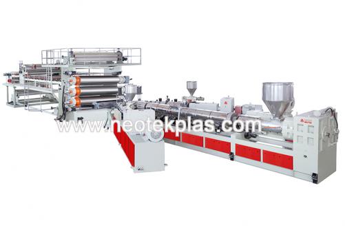 Wide Floor Sheet Waterproof Sheet Production Line