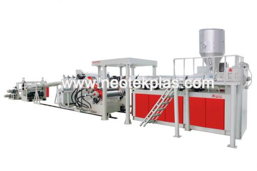 PP, HIPS, PE, EVA, EVAOH Single Layer, Multilayer Board Extrusion Line