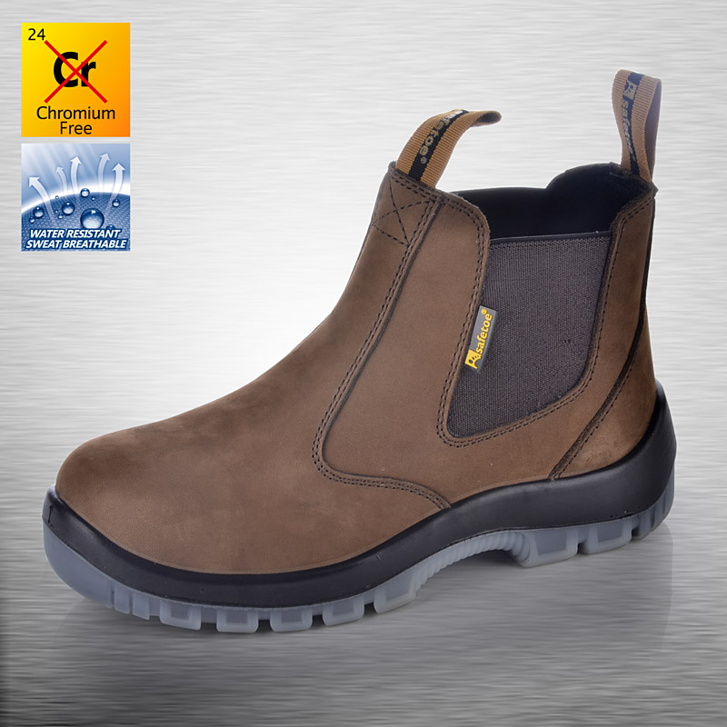 Non-lace Safety Shoes