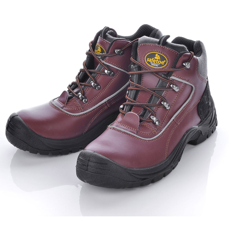 Experienced supplier of Brown leather safety Shoes M8307