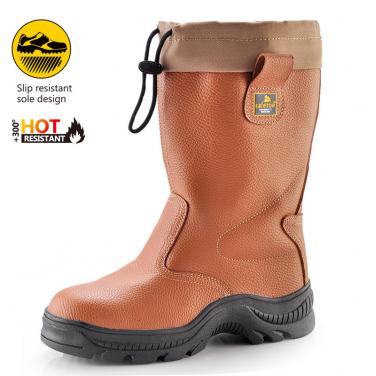 High HRO safety boots H-9426 Brown (11inch)