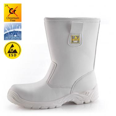 High safety boots micro fiber water resistant H-9435
