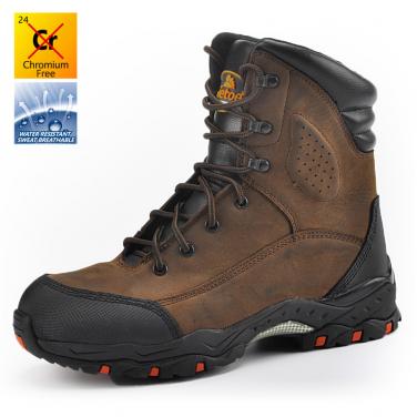 High nubuck safety boots H-9437