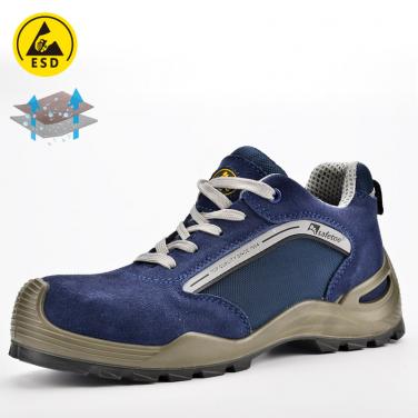 Safety shoe for summer blue L-7296Blue