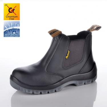PU / TPU lace-up safety shoes M-8025Full grain