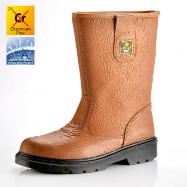 Safety boots brown H-9430