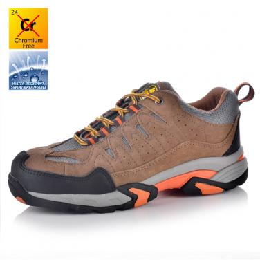 Brown safety shoe L-7063Brown