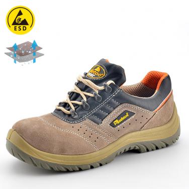 Beige Safety Shoes for Summer L-7268