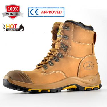 Safety boots HRO nubuck beige M-8364 NEW