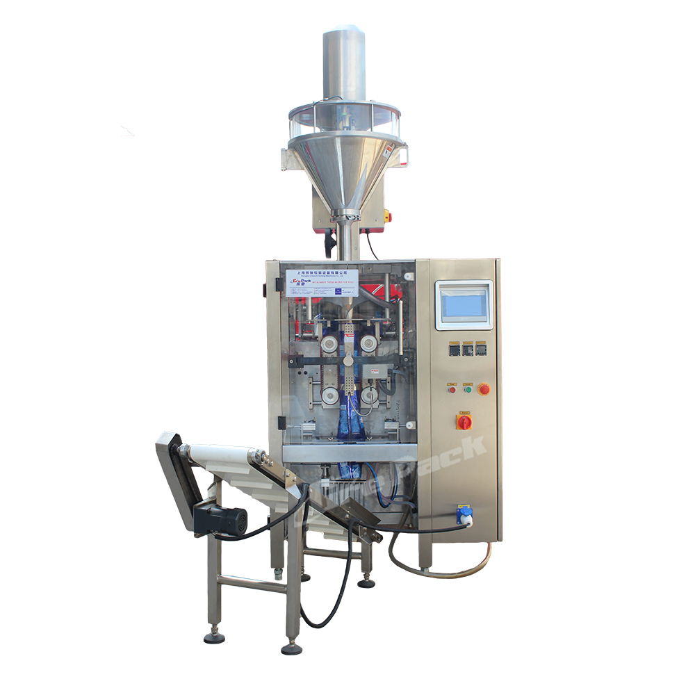 Vertical sachet packing machine