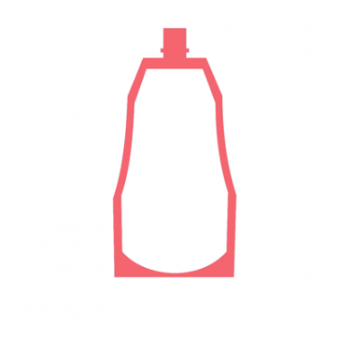 Doypak with upward mouth