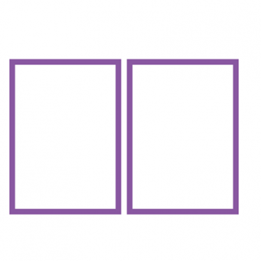 Bag with double exits