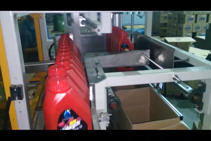 Lubricant oil packing line