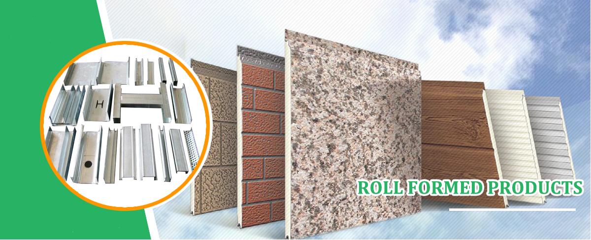 Decorative PU sandwich wall panel