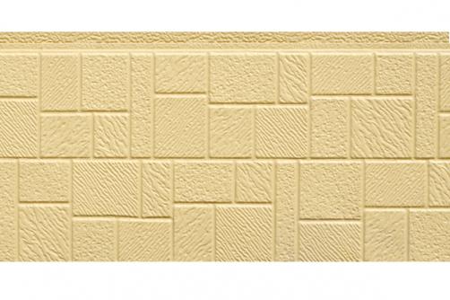 Exterior mosaic pattern wall panel