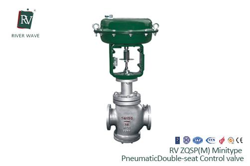 RV ZJHN Mini-type Pneumatic Diaphragm Double-seat Control Valve
