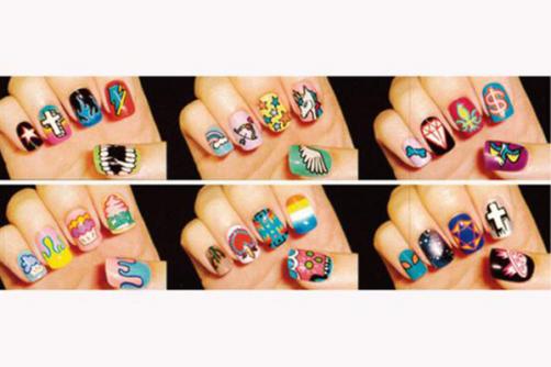 Cartoon Nail Sticker