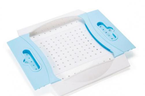 Foldable vegetables and fruit plastic drains basket