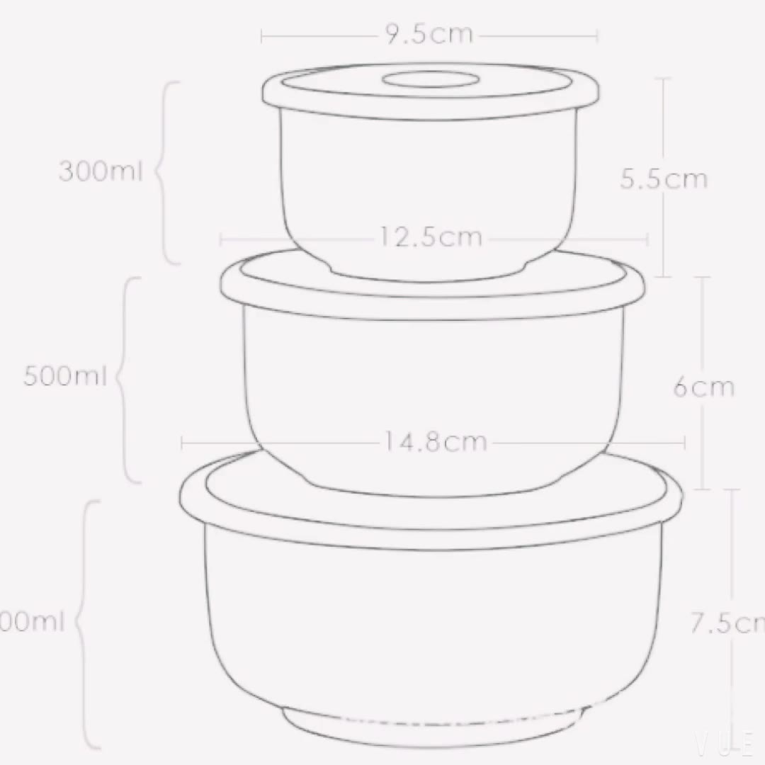 Ceramic fresh-keeping bowl