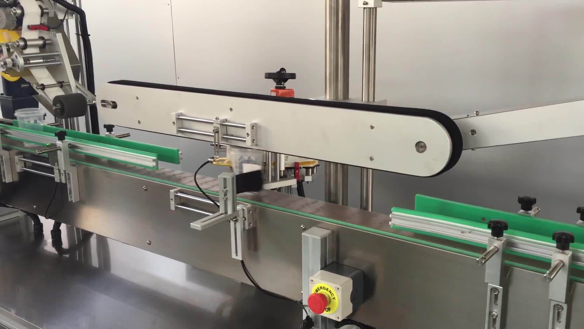 Cup Top and Side Labeler