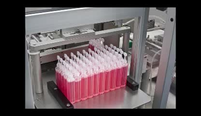 Ampoule Top Labeling Machine