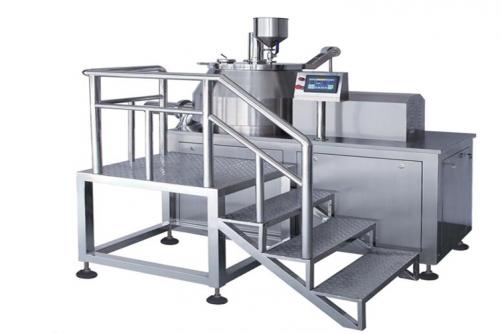 Series wet type granulator
