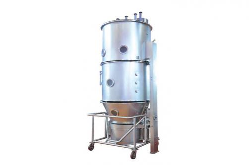Series fluid-bed granulator
